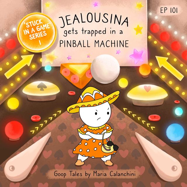 Cover art for Jealousina Gets Trapped in a Pinball Machine