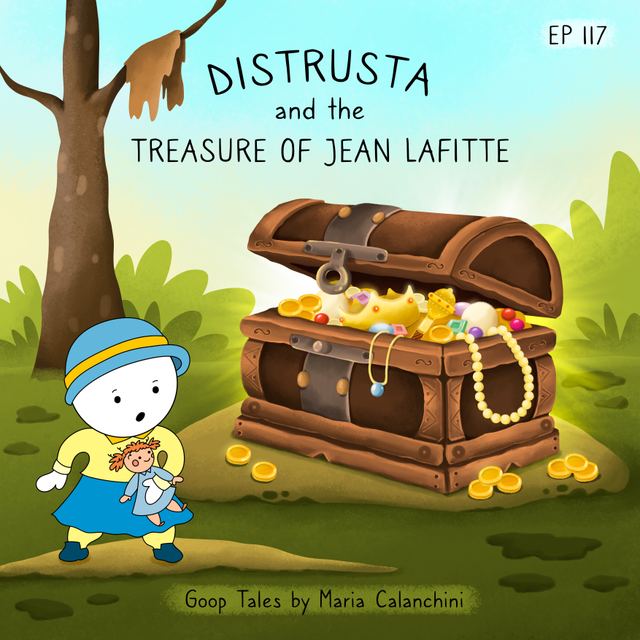 Cover art for Distrusta and the Treasure of Jean Lafitte