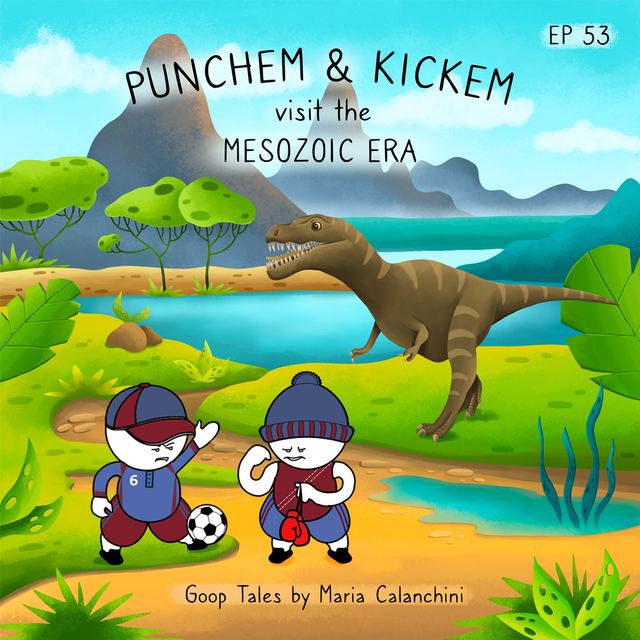 Cover art for Punchem and Kickem Visit the Mesozoic Era
