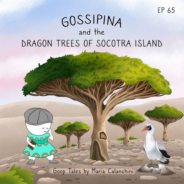 Cover art for Gossipina and the Dragon Trees of Socotra Island
