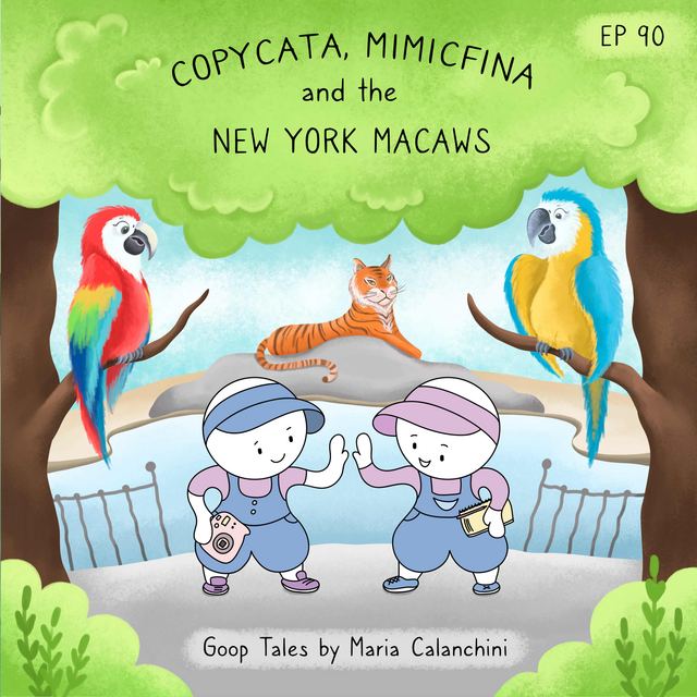 Cover art for Copycata, Mimicfina and the New York Macaws