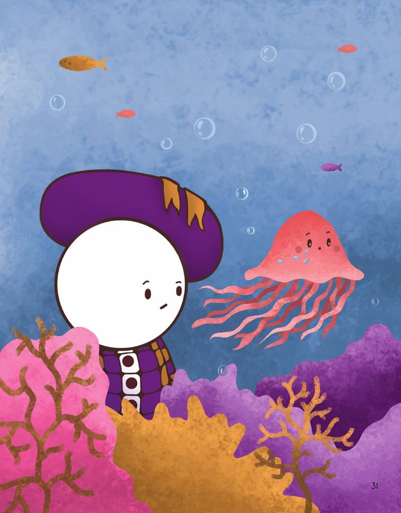 Inside page 2 from Bawlfred Cries an Ocean