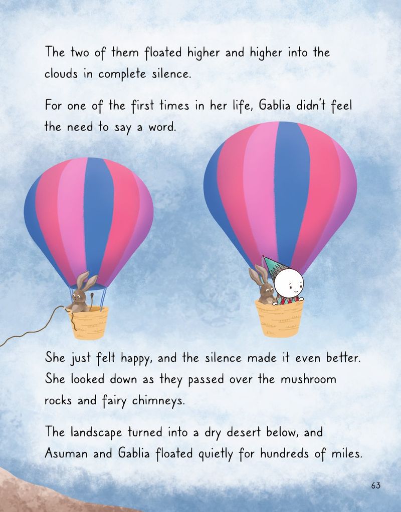 Inside page 3 from Gablia and the Turkish Fairy Chimneys