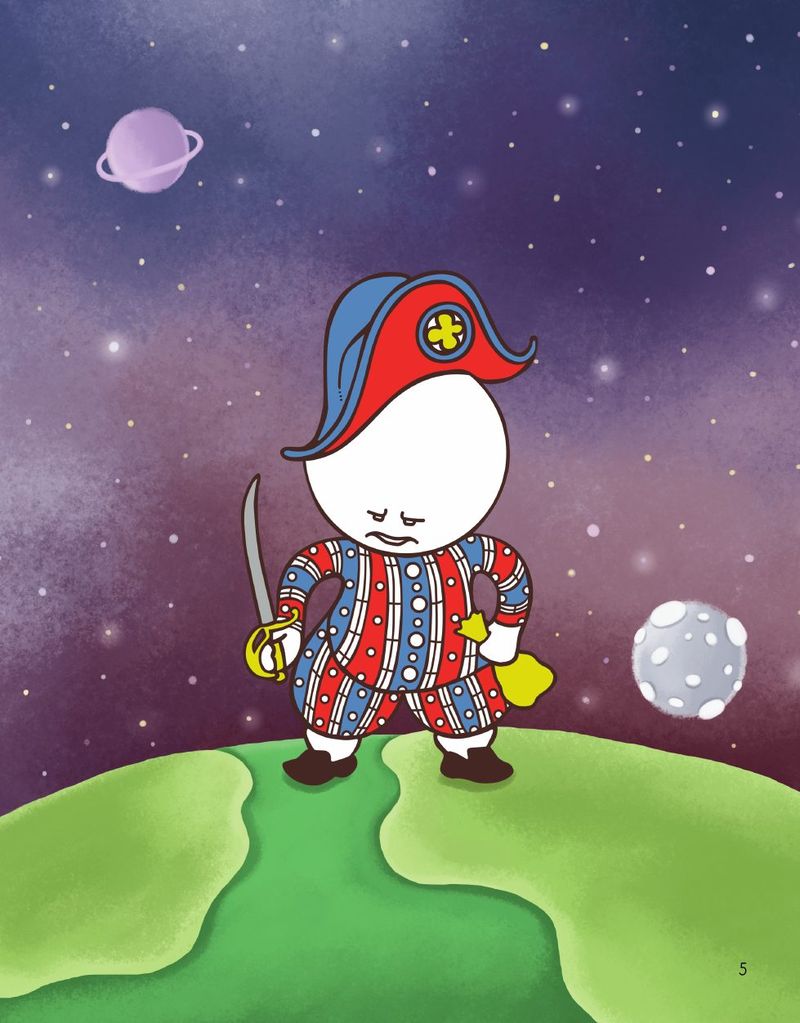 Inside page 1 from Nevershair Goes to Outer Space
