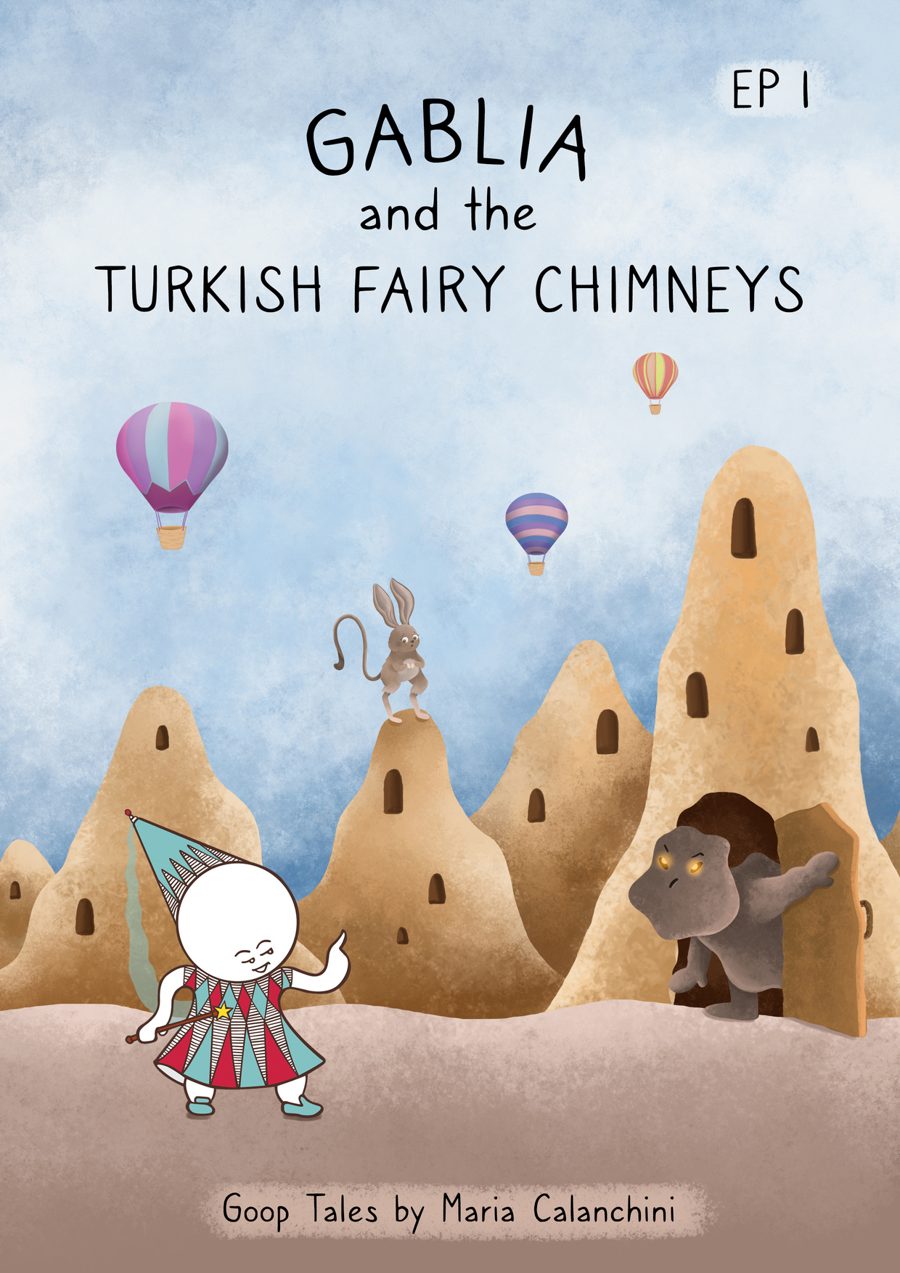 Cover of the picture book Gablia and the Turkish Fairy Chimneys