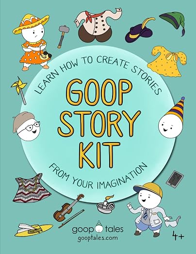 Goop Story Kit paperback activity book cover