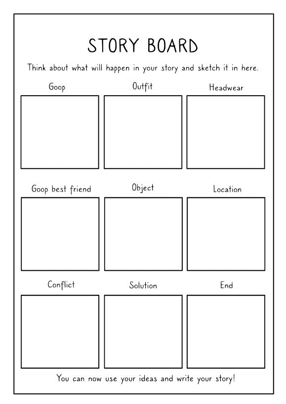 Story board page